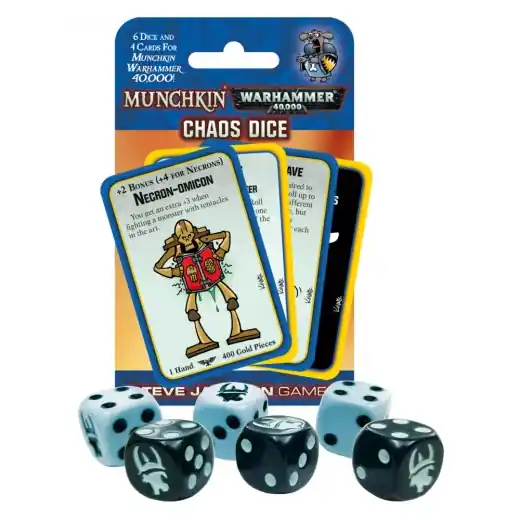 Munchkin Warhammer 40,000 Chaos Dice (Exp.) - Enkel retur