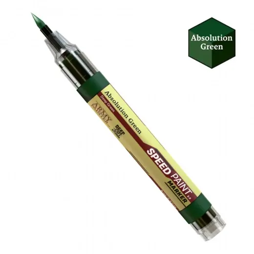 Professionell kvalitet - Army Painter Speedpaint Marker - Absolution Green