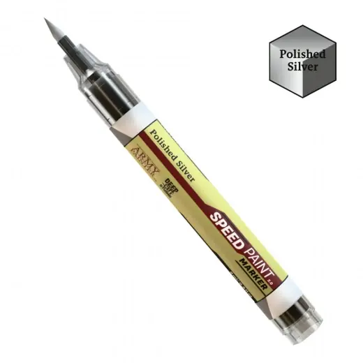 Sista dagarna | Army Painter Speedpaint Marker Metallic - Polished Silver