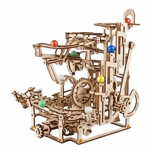 Ugears Marble Run Tiered Hoist | Säker betalning