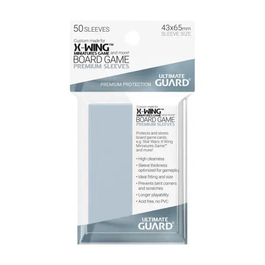 Ultimate Guard Sleeves 43 x 65 mm - Hög kvalitet