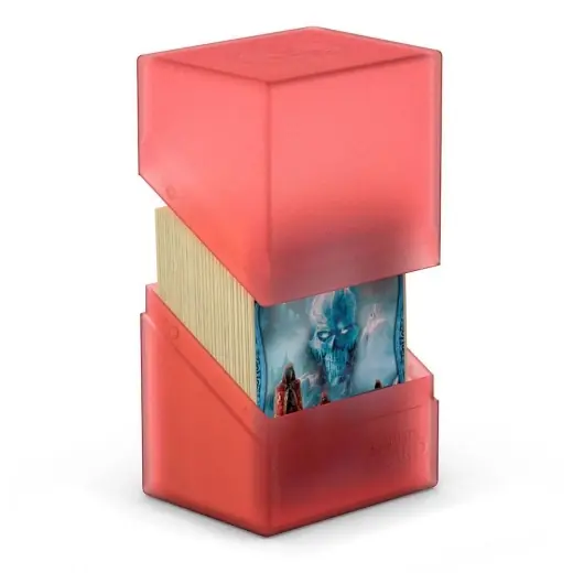 Få kvar i lager - Ultimate Guard Boulder Deck Case 80+ Standard Size Ruby