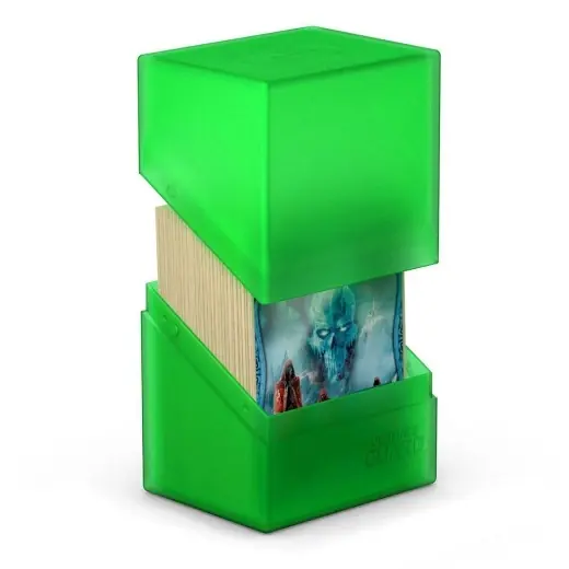 Köp online - Ultimate Guard Boulder Deck Case 80+ Standard Size Emerald