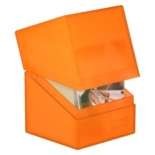 Ultimate Guard Boulder Deck Case 100+ Standard Size Poppy Topaz | Fabrikspris