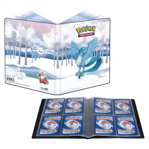 Pokémon TCG Frosted Forest 4-Pocket Portfolio - Snart slut