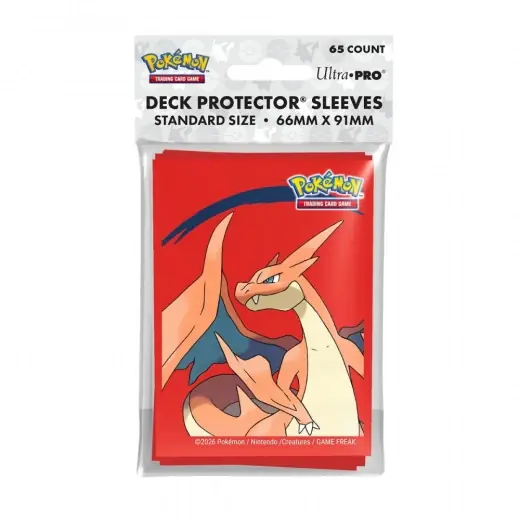 Enkel retur - Pokémon TCG Deck Protector Sleeves - Mega Charizard Y