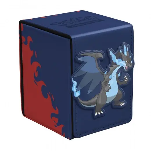 Nedsatt pris | Pokémon TCG Alcove Flip Deck Box - Mega Charizard X