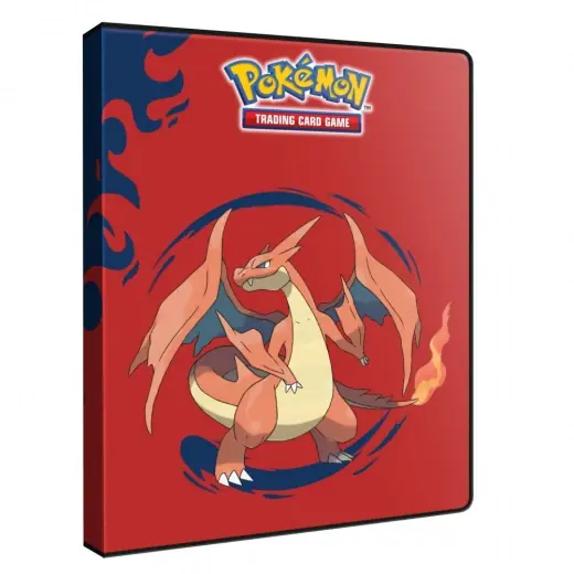 Pokémon TCG 9-Pocket Portfolio - Mega Charizard X & Mega Charizard Y - Enkel beställning