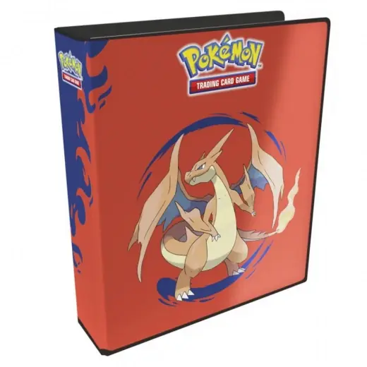 Pokémon TCG 3-Ring Pärm - Mega Charizard X & Mega Charizard Y | Kan beställas online