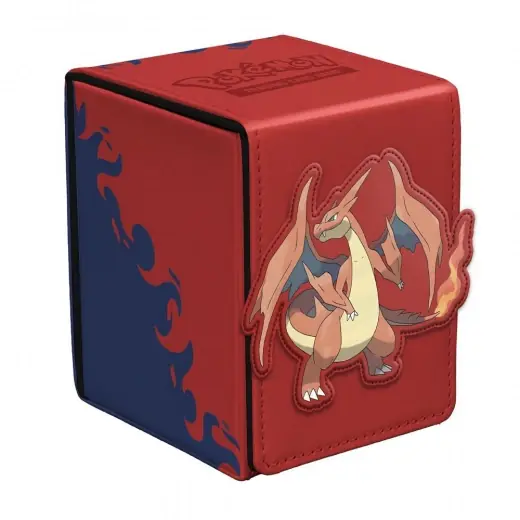 Pokémon TCG Alcove Flip Deck Box - Mega Charizard Y - Kanonpris