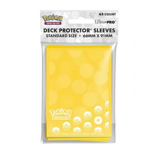 Pokémon TCG Deck Protector Sleeves - Energy Lightning - Favorit hos kunderna