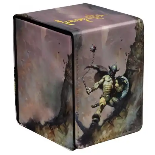 Ultra Pro Deck Box Alcove Flip - Frank Frazetta - Warrior with Ball and Chain | Lågt pris