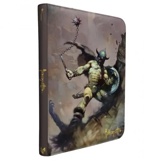 Ultra Pro 9-Pocket Zippered Pro Binder Frank Frazetta - Warrior with Ball and Chain - Fyndpris