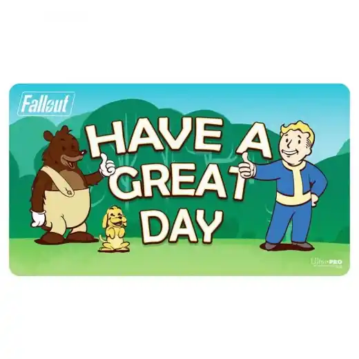Reapris | Fallout Double-Sided Playmat - Vault Boy Have a Great Day