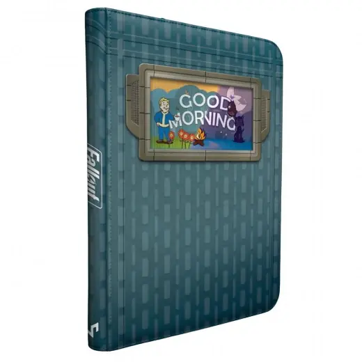Fallout 9-Pocket Zippered Premium Pro Binder - Vault Boy Good Morning/Good Evening | Outlet