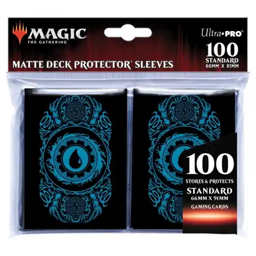 Prissänkt - Magic Deck Protector Sleeves 64 x 89 mm - Mana 7 Island