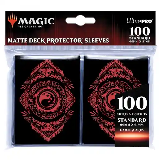 Magic Deck Protector Sleeves 64 x 89 mm - Mana 7 Mountain - Väl omtyckt