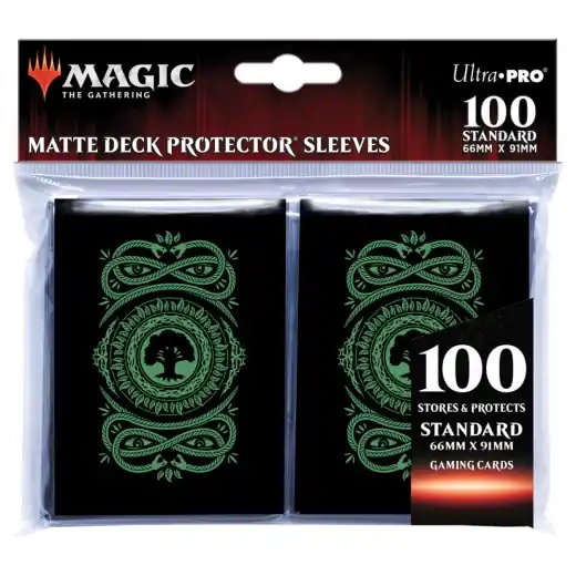Utförsäljning | Magic Deck Protector Sleeves 64 x 89 mm - Mana 7 Forest