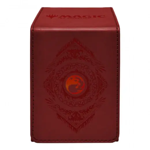 Smidig beställning | Magic The Gathering - Alcove Flip Deck Box - Mana 7 Mountain