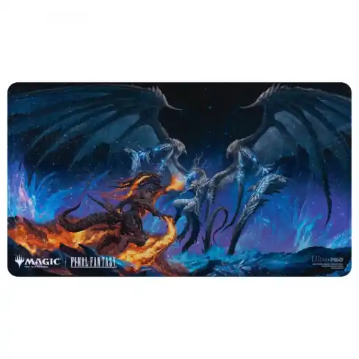 Magic The Gathering Playmat - Final Fantasy Bahamut and Ifrit | Storsäljare