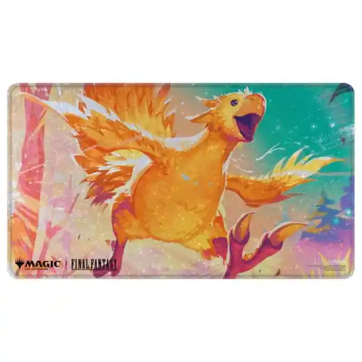 Nästan slut - Magic The Gathering Playmat - Final Fantasy Traveling Chocobo Yellow