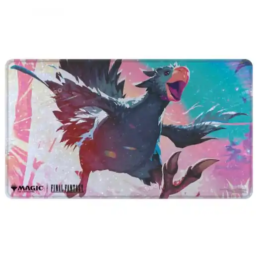 Magic The Gathering Playmat - Final Fantasy Traveling Chocobo Black - Lågt pris