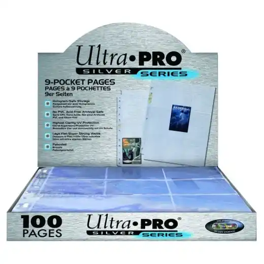 Handla säkert | Ultra Pro 9-Pocket Page 63 x 88 mm - 100-pack