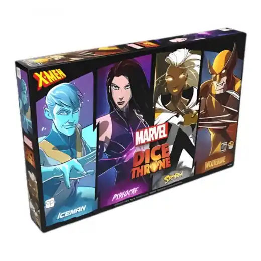 Marvel Dice Throne X-Men - Iceman - Psylocke - Storm - Wolverine | Rea