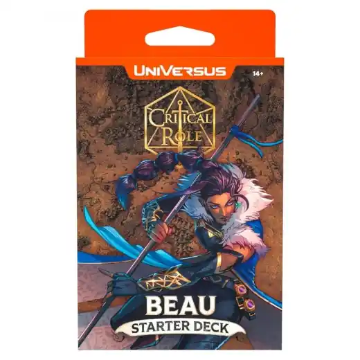 UniVersus CCG Critical Role - Heroes Of Exandria - Beau Starter Deck - Prissänkt