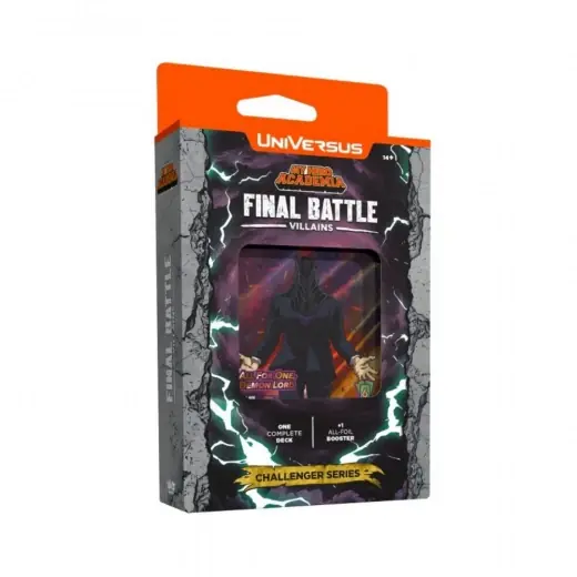 My Hero Academia CCG Final Battle Villains Deck - Challenger Series | Nästan slut