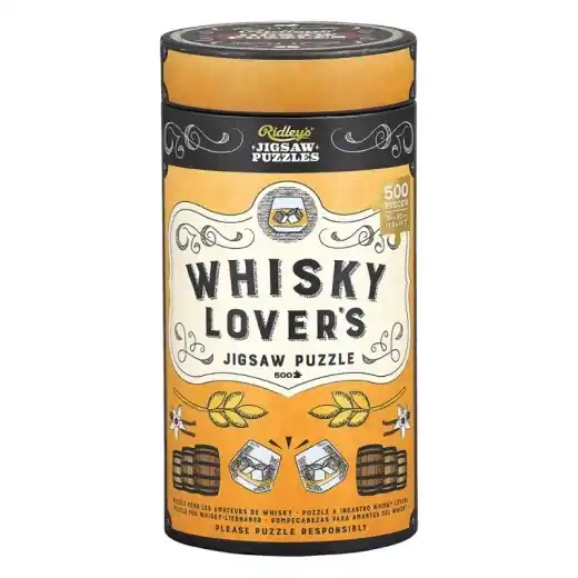 Expressleverans | Ridley‘s Pussel - Whisky Lovers 500 Bitar