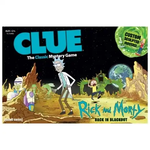 Dagens deal | Rick and Morty Cluedo Back in blackout