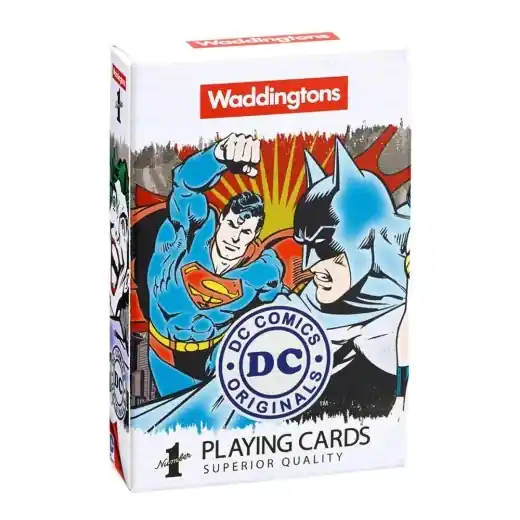 DC Comics Retro Spelkort | Enkel retur