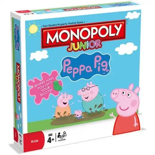 Säker betalning | Monopoly Junior - Peppa Pig