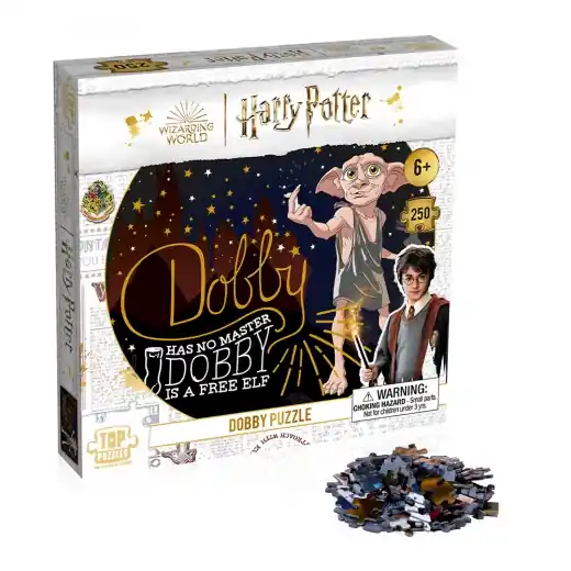 Pussel - Harry Potter Dobby 250 bitar - Direkt från fabriken