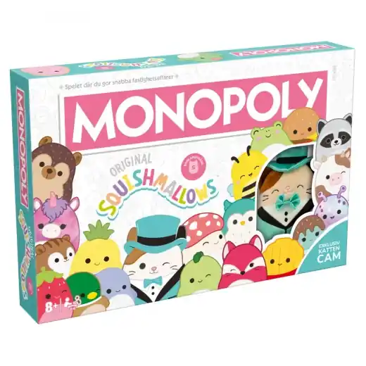Monopoly - Squishmallows (Swe) - Mycket populär