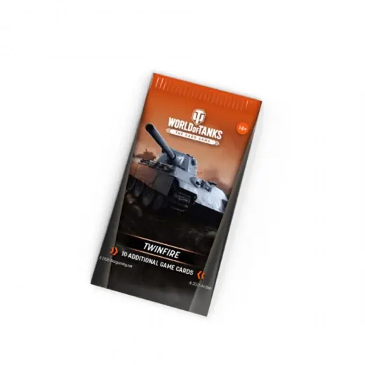 World of Tanks TCG Twinfire Booster Pack | Deal