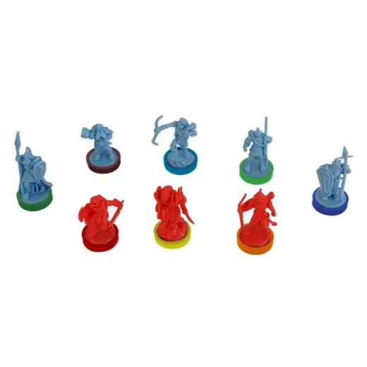 Spara mer | War of the Ring Colored Plastic Rings - Core (Exp.)