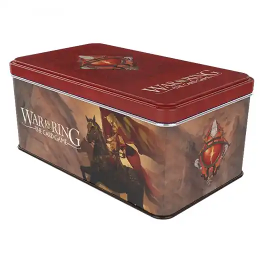 War of the Ring TCG Card Box and Sleeves - Red Bannerman | Nedsatt pris