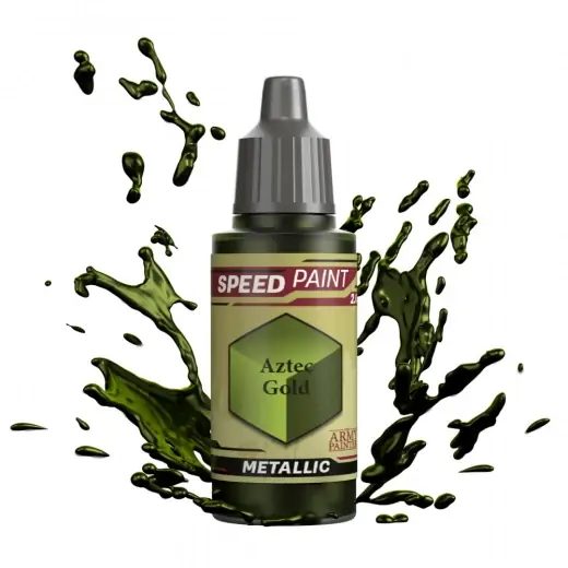 Snabb frakt - Army Painter Speedpaint 2.0 Metallic - Aztec Gold