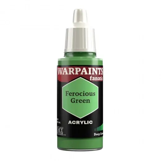 Hög kvalitet | Army Painter Warpaints Fanatic - Ferocious Green