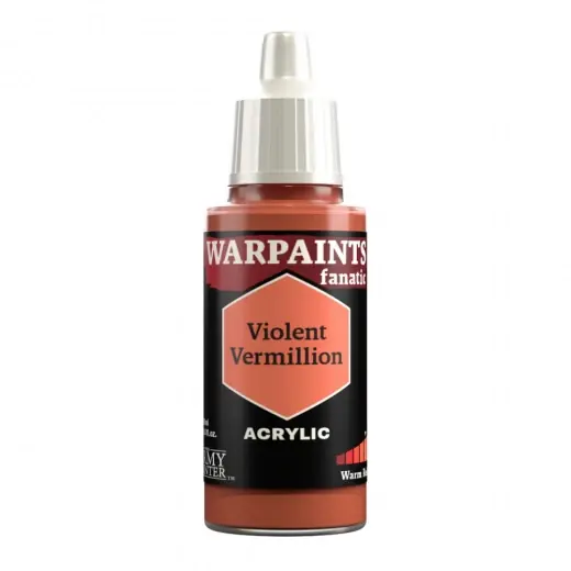 Army Painter Warpaints Fanatic - Violent Vermilion - Bästa pris