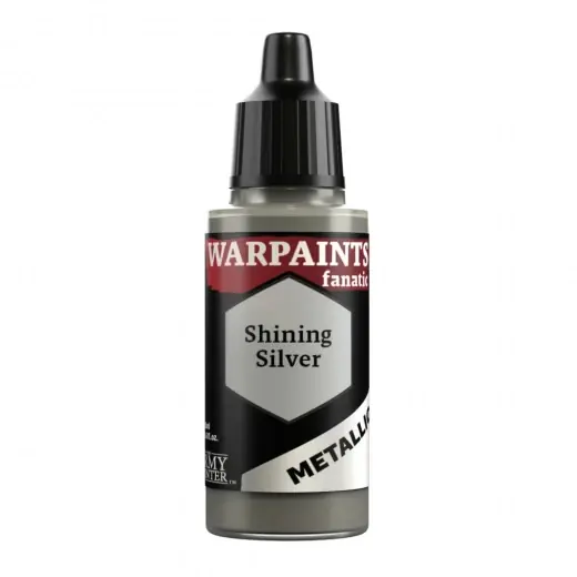 Topprodukt - Army Painter Warpaints Fanatic Metallic - Shining Silver