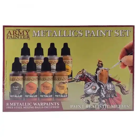 Spara nu - Army Painter Metallics Paint Set