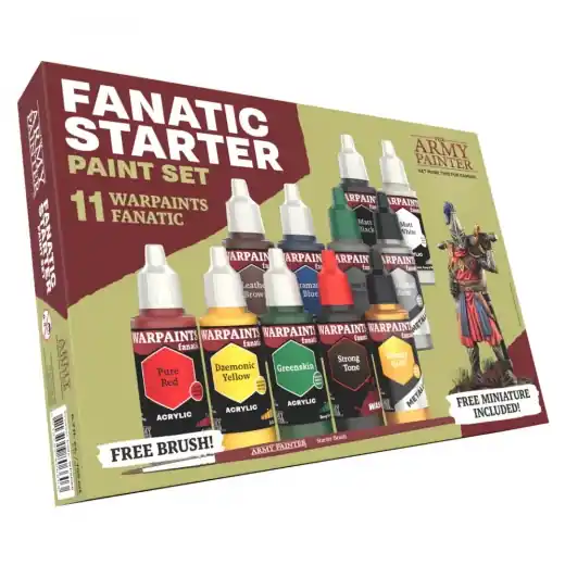 Army Painter Fanatic Starter Paint Set | Nyhet i webbutiken