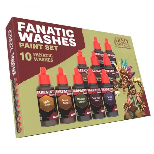 Army Painter Fanatic Washes Paint Set - Skynda dig