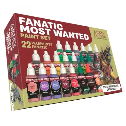 Army Painter Fanatic Most Wanted Paint Set - Extra bra pris