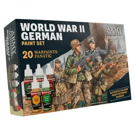 Professionell kvalitet | Army Painter Historical - World War II German Paint Set