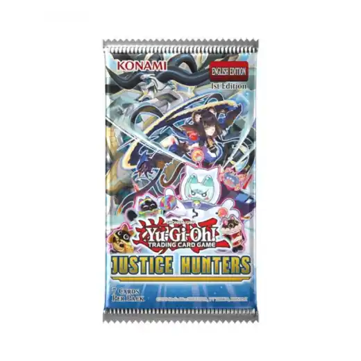 Yu-Gi-Oh! TCG Justice Hunters Booster Pack - Beställ direkt