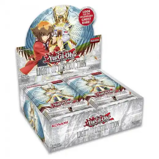 Yu-Gi-Oh! TCG Light of Destruction Booster Display - Utförsäljning
